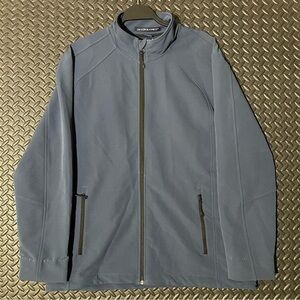 Devon & Jones‎ Doubleweave Tech-Shell Duplex Jacket Men's Water-Resist Blue Sz L